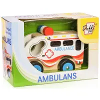 Daffi Träbil - Ambulans