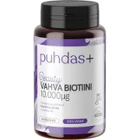 Puhdas+ + Beauty Biotin 10,000 µg 60 vegecaps