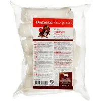 Dogman Tuggrulle Rullad 10p Vit 12,5cm 12,5cm