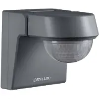 ESYLUX EM10025402 Rörelsedetektor Tak, Vägg, Utanpåliggande 280 ° Grå IP55, IK07