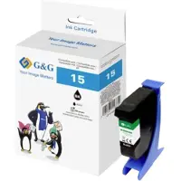 G&G Bläck Kompatibel Svart NH-RC6615BK GP-H15BK
