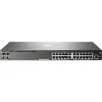 HP HPE Aruba 2930F 24G PoE+ 4SFP+ - Switch - L3 - Administreret - 24 x 10/100/1000 (PoE+) + 4 x 1 Gigabit / 10 Gigabit SFP+ (uplink) - monterbar på stativ - PoE+ (370 W)