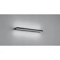 HELESTRA LED vägglampa Slate, Svart, Badrum, Aluminium / grå / zink, Modern, LED-vägglampa, vägglampa inomhus