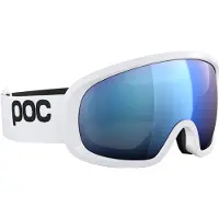 POC - Skidglasögon - Fovea Mid Blixten White/Partly Sunny Blue för Unisex - Vit