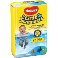 Huggies Little Swimmers 2-3 engångssimblöjor 3-8 kg 12 st