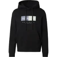 Jack & Jones Sweatshirt 'JWHFREDERIKSBERG' ljusgrå / violettblå / svart / vit