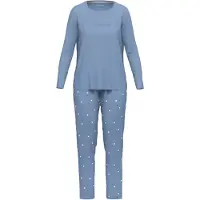 Tom Tailor Pyjamas ljusblå / vit