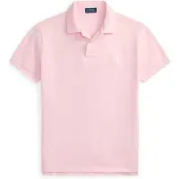 Ralph Lauren för män. 710680784117 Den ikoniska ljusrosa piképolotröjan (XL), Casual, Bomull, Kort ärm