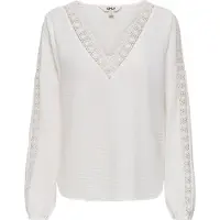 ONLY Blus 'ONLGREGOR METTE' vit