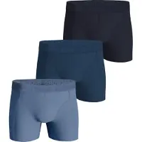 Björn Borg Boxershorts 3-pack Stretch Blå örkblå Ljusblå Storlek