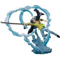 Bandai One Piece Trafalgar Law Figuarts ZERO Slaget om Onigashima Staty - Vild Mitt i Attacken