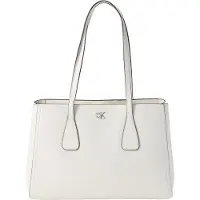 Calvin Klein Monogram Hardware Tote Bag