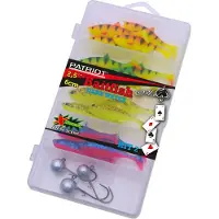 Patriot Baitfish 6 cm Dark Water jiggsortiment 16+3 st/pkt