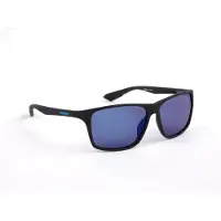 Shimano Eyewear Matte Black & Blue Mirror polariserade solglasögon