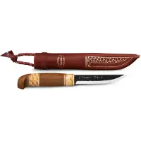 Marttiini Kierinki 126010 Carbon, Curly Birch, bushcraft knife