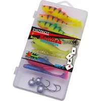 Patriot Baitfish 8 cm Dark Water jiggsortiment 12+3 st/pkt