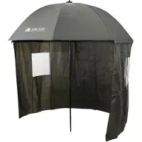 Mikado Fishing Umbrella med sidoskydd 2,5 m