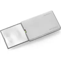 Eschenbach 152111 Easy Pocket Lupp med LED-belysning Förstoringsfaktor: 3 x Silver