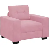 vidaXL Soffstol rosa 100x78x80 cm sammet