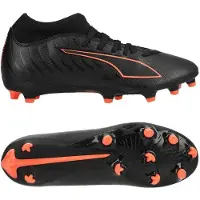 Puma Ultra 6 Play + FG/AG Eclipse - Svart/Röd, storlek 42