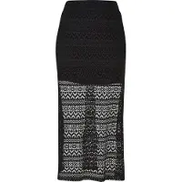 Urban Classics Stretch Crochet Lace Midikjol