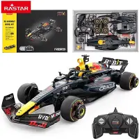 Rastar Red Bull RB19 byggsats med 55 delar / radiostyrd F1-bil i skala 1:16 / RC-bil