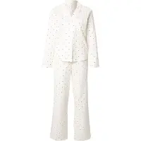 Hunkemoller Pyjamas röd / naturvit