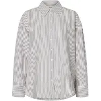 Selected Cleo Oversize Linen Blend Skjorta Med Långa ärmar