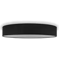 Smartwares Taklampa Mia, dimbar, Svart, Vardagsrum / matsal, Textil / tyger / siden, Modern, Taklampa