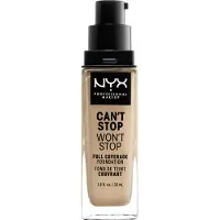 Nyx Can't Stop Won't Stop Foundation, 24h Heltäckande Matt Finish - True Beige