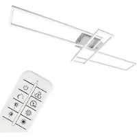 Briloner LED taklampa 3154-018, dimbar, Förkromad / silver, Vardagsrum / matsal, Metall, Modern, LED-taklampa