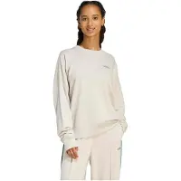 Adidas Sport sweatshirt ljusgrå / grön