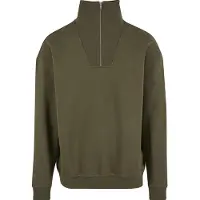 Urban Classics Cut&sew Tröja Med Halv Dragkedja