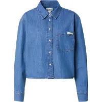 Calvin Klein Cropped Denim Dad Shirt