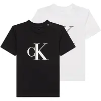 Calvin Klein Jeans Newborn 2 Pack Logo T-Shirts