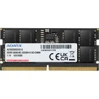 ADATA AD5S560016G-S, 16 GB, 1 x 16 GB, DDR5, 5600 Mhz, 262 stift SO-DIMM
