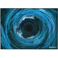 Sharkoon SKILLER SFM12 Undertow - Stolmatta för gaming - rektangulär - 140 x 100 cm - blå