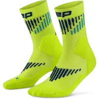 Cep Core Run Merino Socks Mid Cut 3.0, Löparstrumpor, Dam, Gul