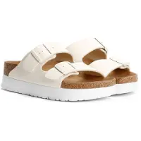 Birkenstock Sandal 'Arizona' ullvit