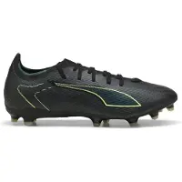 Puma Ultra 6 Match FG/AG Eclipse - Svart/Grön/Grön terräng, storlek 44
