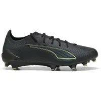 Puma Ultra 6 Ultimate FG Eclipse - Svart/Grön/Grön terräng - Gräs (FG), storlek 39