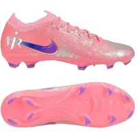 Nike Air Zoom Mercurial Vapor 16 Pro FG Vini Jr. Personal Edition - Röd/Blå - Gräs (FG), storlek 36