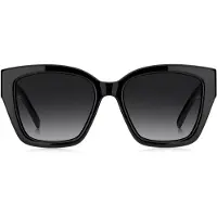 HUGO BOSS Black-acetate sunglasses with Double B monogram