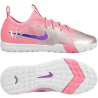 Nike Air Zoom Mercurial Vapor 16 Academy TF Vini Jr. Personal Edition - Röd/Blå Barn - Turf (TF), storlek 36½