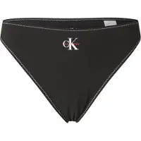 Calvin Klein High Leg Bikini Bottoms CK Monogram