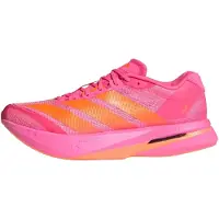 Adidas Adizero Adios Pro 4 Running Shoes White Orange AW26, Size UK 8