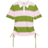 Desigual T-shirt gräsgrön / ljusrosa / vit