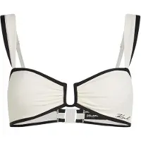 Karl Lagerfeld Bikiniöverdel kräm / svart
