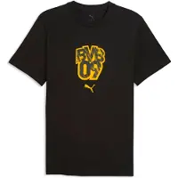 Puma Dortmund T-shirt Ftblculture - Svart/gul, storlek X-Large