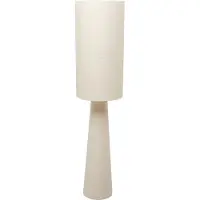Kare Design golvlampa Marleen, Creme / bärnsten, Vardagsrum / matsal, Textil / tyger / siden, Design, Golvlampa